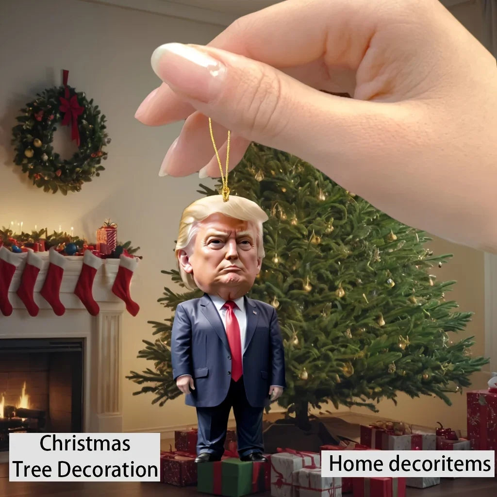 Trump Christmas Tree Decoration