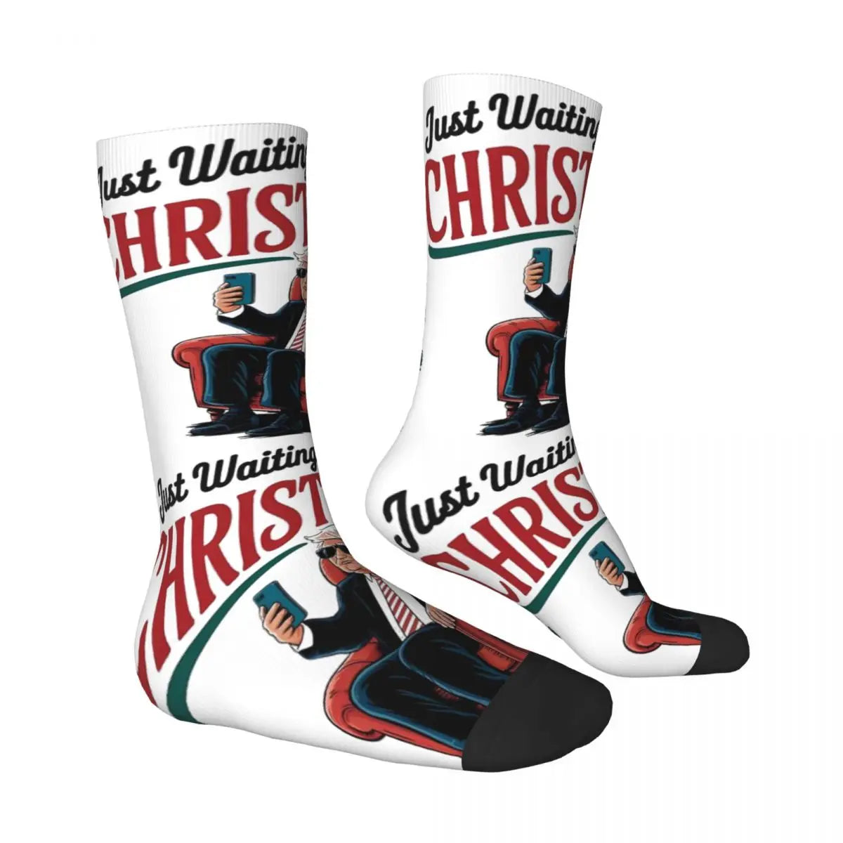 Trump Christmas socks